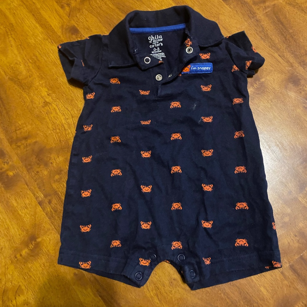2 collard rompers bundle - Picture 2 of 4